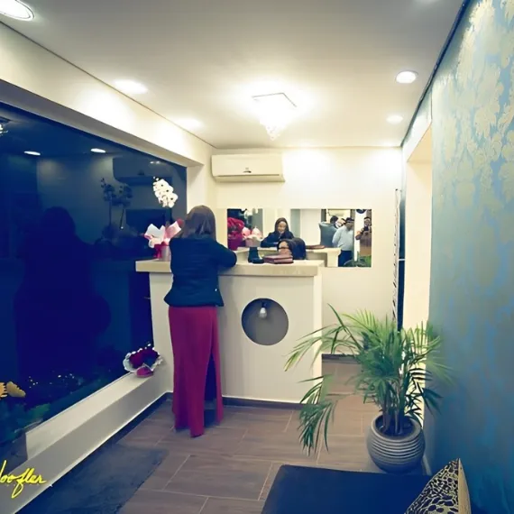 Recepção do Studio Felina Hair
