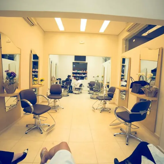 Salão de cabeleireiro do Studio Felina Hair
